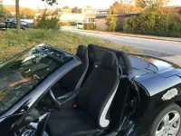 Gebraucht Mercedes SLK200 163 PS (119 kW) 2006 Schwarz Cabrio