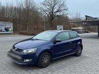 Gebraucht VW Polo Match 69 PS (50 kW) 2012 Blau Kleinwagen