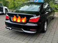 Używany BMW 520 177 KM (130 kW) 2008 Czarny Sedan/Limuzyna