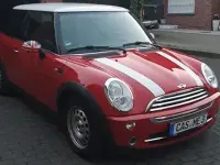 Käytetty Mini Cooper 116 HP (85 kW) 2005 Punainen Viistoperä