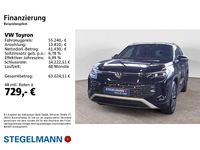 Neu VW Tayron Elegance 150 PS (110 kW) 2025 Grenadillschwarz metallic SUV