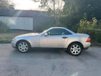 Gebraucht Mercedes SLK230 193 PS (141 kW) 1997 Silber Cabrio