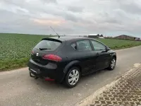 Gebraucht Seat Leon Comfort 102 PS (75 kW) 2009 Schwarz Kleinwagen