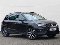 Gebraucht Seat Arona FR 110 PS (80 kW) 2021 Midnight schwarz metallic SUV