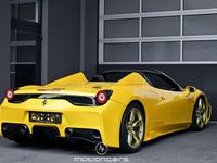 Gebraucht Ferrari 458 566 PS (416 kW) 2012 Gelb Cabrio