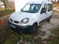 Gebraucht Renault Kangoo 75 PS (55 kW) 2005 Weiß Van / Kleinbus