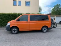 Usata VW Transporter 84 CV (61 kW) 2009 Arancione Furgone