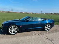 Gebraucht Chevrolet Camaro SS 405 PS (297 kW) 2011 Blau Cabrio
