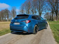 Gebraucht Toyota Corolla Hybrid Lounge 2019 Blau Kombi