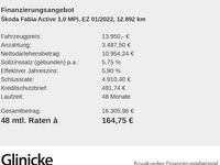 Gebraucht Skoda Fabia Active 80 PS (58 kW) 2022 Energyblau Kleinwagen