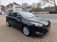 Gebraucht Ford Focus 101 PS (74 kW) 2018 Schwarz Kombi