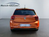 Gebraucht VW Polo IQ Drive 95 PS (69 kW) 2019 Orange Kleinwagen
