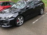 Gebraucht Kia Optima GT 238 PS (175 kW) 2019 Schwarz Kombi