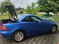 Gebraucht Mercedes SLK200 163 PS (119 kW) 2000 Blau Cabrio