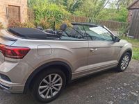 Gebraucht VW T-Roc Cabriolet Edition 150 PS (110 kW) 2020 Silber Cabrio