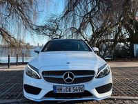 Gebraucht Mercedes C250 AMG line 204 PS (150 kW) 2016 Weiß Coupé