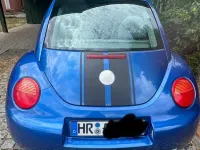 Gebraucht VW New Beetle 101 PS (74 kW) 2002 Blau Kleinwagen