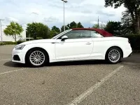 Gebraucht Audi A5 Cabriolet 150 PS (110 kW) 2021 Weiß Cabrio