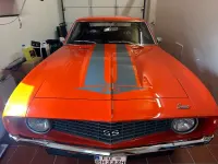 Gebraucht Chevrolet Camaro 375 PS (275 kW) 1969 Orange Cabrio
