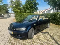 Gebraucht BMW 320 Cabriolet 170 PS (125 kW) 2004 Blau Cabrio