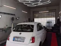 Gebraucht Fiat 500 Pop 69 PS (50 kW) 2010 Weiß Kleinwagen