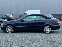 Gebraucht Mercedes CLK200 Elegance 184 PS (135 kW) 2009 Schwarz Cabrio