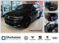 Gebraucht VW Tiguan Allspace R-line 200 PS (147 kW) 2021 Deep black perleffekt SUV