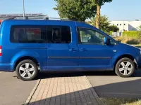 Gebraucht VW Caddy Maxi Life 105 PS (77 kW) 2009 Blau Van / Kleinbus