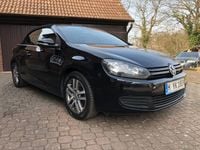 Gebraucht VW Golf Cabriolet 122 PS (89 kW) 2013 Schwarz Cabrio