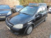 Gebraucht Opel Corsa Edition 80 PS (58 kW) 2005 Schwarz Limousine