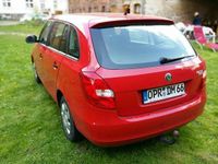 Gebraucht Skoda Fabia 60 PS (44 kW) 2009 Rot Kleinwagen