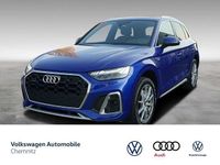 Gebraucht Audi Q5 S-Line 204 PS (150 kW) 2022 Ultrablau metallic SUV