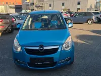 Gebraucht Opel Agila Edition 86 PS (63 kW) 2009 Blau Kleinwagen