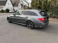 Gebraucht Mercedes C220 AMG line 170 PS (125 kW) 2018 Grau Kombi