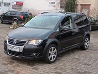 Gebraucht VW Touran Cross 140 PS (102 kW) 2009 Schwarz Van / Kleinbus