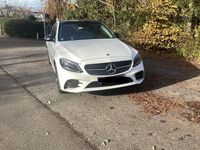 Gebraucht Mercedes C300e AMG line 211 PS (155 kW) 2020 Weiß Kombi