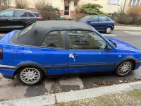 Second-hand VW Golf 101 CP (74 kW) 1997 Albastru Cabrio