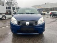 Gebraucht Dacia Sandero 75 PS (55 kW) 2009 Blau Kleinwagen