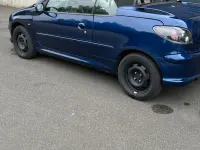 Gebraucht Peugeot 206 CC 109 PS (80 kW) 2004 Blau Cabrio
