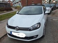 Gebraucht VW Golf Cabriolet Cup 122 PS (89 kW) 2014 Weiß Cabrio
