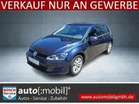 Usado VW Golf VII Trendline 110 CV (80 kW) 2016 Azul Berlina