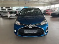 Gebraucht Toyota Yaris Comfort 99 PS (72 kW) 2016 Blau Kleinwagen