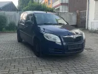 Gebraucht Skoda Roomster Plus Edition 69 PS (50 kW) 2009 Blau Van / Kleinbus
