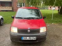Usata Fiat Panda 2007 Rosso Utilitaria