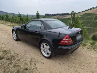 Gebraucht Mercedes SLK320 218 PS (160 kW) 2000 Schwarz Cabrio