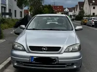 Gebraucht Opel Astra 101 PS (74 kW) 2002 Silber Limousine