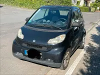 Gebraucht Smart ForTwo Cabrio 86 PS (63 kW) 2008 Schwarz Cabrio