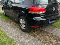 Gebraucht VW Golf VI 2010 Schwarz Kleinwagen