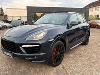 Gebraucht Porsche Cayenne Turbo 500 PS (367 kW) 2012 Dunkelblaumetallic SUV