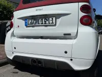 Gebraucht Smart ForTwo Cabrio Brabus 84 PS (61 kW) 2014 Weiß Cabrio